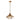 Modern Gold Pendant Light with Rattan Accents - Artmatrwer Collection