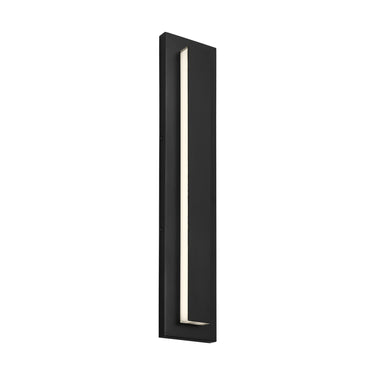 26-inch tall Aspen outdoor wall light with integrated LED, wet-rated for outdoor use.
