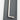 Modern outdoor wall sconce, Aspen 48 inch, charcoal finish, front view.