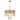 Brass & Crystal 7-Light Chandelier: 22" Glam Ceiling Light Fixture