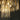Modern Glam Chandelier, 7-Light Crystal with Brass Finish, 22"