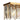 Sparkling 7-Light Crystal Island Light - 41" Rectangular Brass Fixture for Kitchen