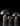Dimmable Atollo Italian design table lamp in satin bronze finish