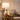 Modern Lantern Ava Cordless Table Lamp featuring Ivory Ceramic and Brass Mini Base