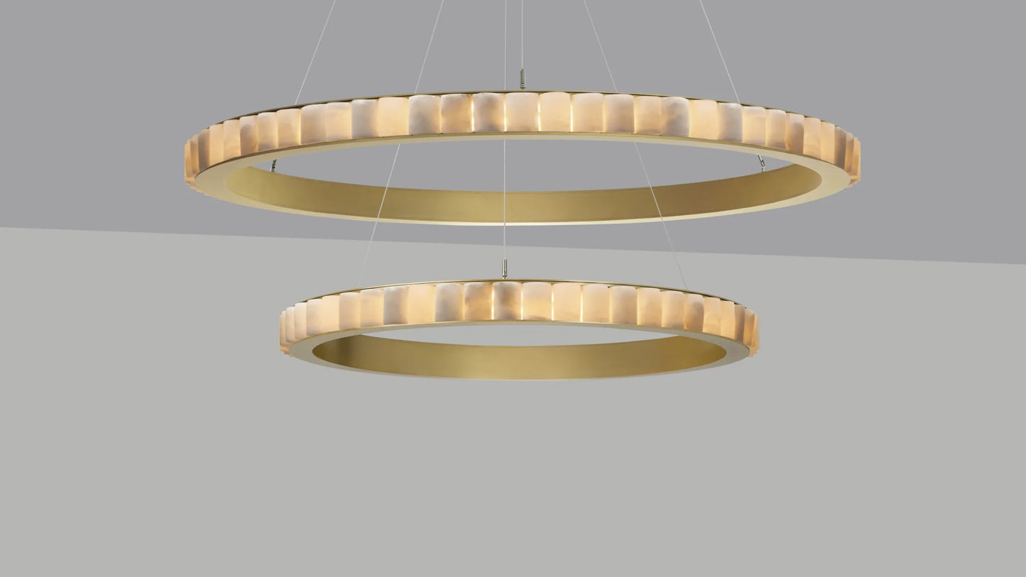 Avalon Halo X-Large Chandelier by CTO Lighting