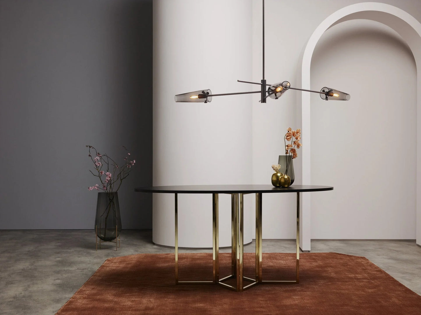 Axis 6 Pendant by CTO Lighting