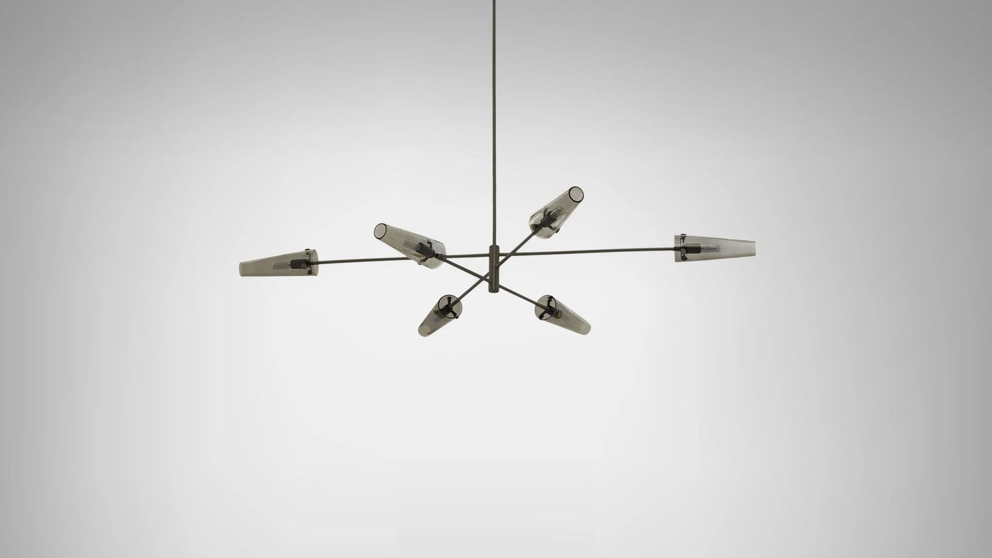 Axis 6 Pendant by CTO Lighting