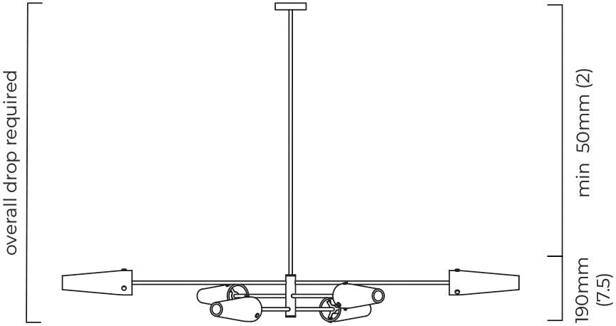 Axis 6 Pendant by CTO Lighting