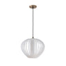 Nova Bloom Pendant Lamp in Weathered Brass, photo 1