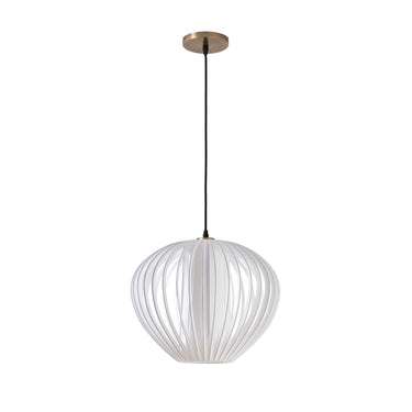 Nova Bloom Pendant Lamp in Weathered Brass, photo 1