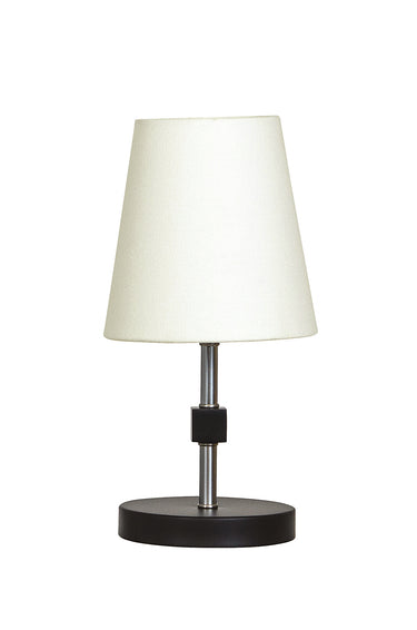 House of Troy Bryson Mini black/satin nickel accent lamp
