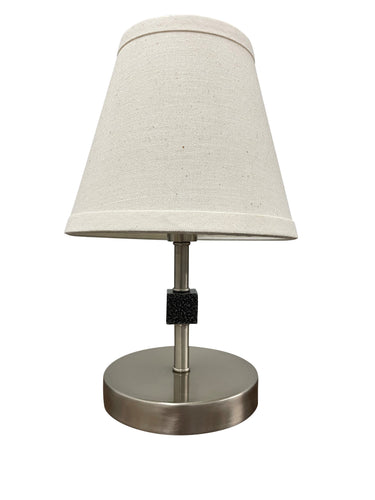 Satin Nickel/Supreme Silver Bryson Mini Accent Lamp – House of Troy studio photo