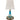 House of Troy Bryson Mini satin nickel and azure accent lamp