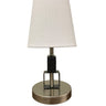 House of Troy Bryson Mini satin nickel/supreme silver accent lamp