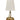 House of Troy Bryson Mini weathered brass and white accent lamp B208-WB/WT