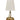 House of Troy Bryson Mini weathered brass and white accent lamp