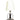 House of Troy Bryson Mini 4" ring satin nickel with black rings accent lamp
