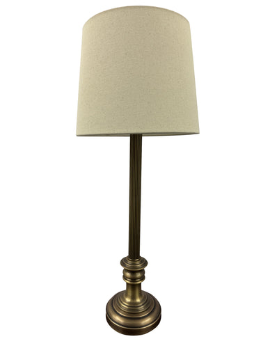 House of Troy Bristol 30" Table Lamp in Heritage Gold with switch on base