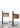Brown leather modern table lamp for living room side table