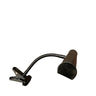 House of Troy Battery Plug-In Clip On 14" Black textured LED Light clip on surfaces up to 1 3/8"