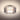 Belu ribbed drum semi-flush in Smoke glass, black finish, straight-on | Besa Lighting