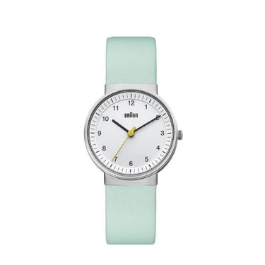 Braun Classic Turquoise Leather Analog Display Japanese Quartz Watch