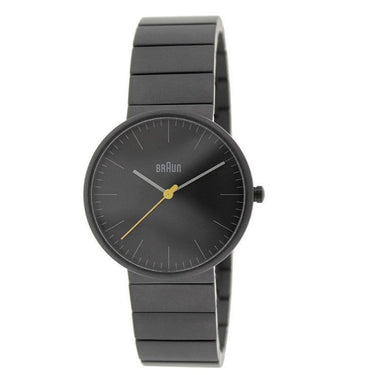 Braun BN0171 Ceramic Analog Watch in black – main view