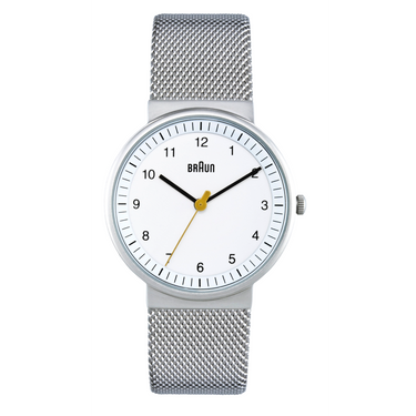 Braun Analog Watch BN-0031WHSLMHL