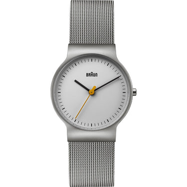 Braun Slim Analog Watch BN-0211WHSLMHL