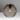 Bombay optic globe semi-flush in Smoke glass, satin nickel, straight-on | Besa Lighting – shot in Satin Nickel, the Black version has the same glass