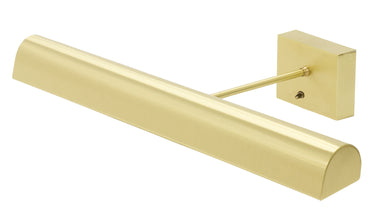 House of Troy Battery Picture Lights Classic Traditional LED 24" Satin Brass Picture Lights