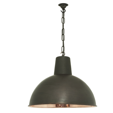 Original BTC Spun Reflector Pendant, Medium – main view