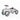 Audi-inspired metal ride-on car for toddlers by Baghera with long wheels and retro design