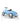 Classic Baghera FIAT 500 roadster toy with steering wheel for toddlers