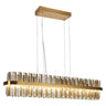 Bajunmeng 34 inch brass linear pendant light HA05181