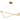 Elegant 36-inch Balto pendant with geometric design for dual-use lighting Brass Finish