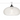 Besa Bana pendant light with handcrafted glass shade and modern metal finish