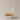 Barceloneta low lounge chair with white canvas backrest