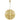 Contemporary Metal Pendant Light | Bau 18" | Black & Brass Finishes
