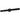 Modern Black Bauhaus style 36 inch bathroom wall light by Visual Comfort.