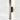 Modern outdoor wall light, Blade 18", bronze, detail of the mounting hardware.