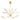 Belterra 48 Inch Modern Chandelier in Natural Brass Finish