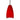 Contemporary Red Cloud handblown glass pendant for kitchens, dining areas, and bedrooms