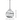Technical line drawing of the Besa Jilly glass shade with dimensions and profile details