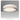Modern flush mount ceiling fixture for bedrooms and living spaces
