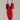 Designer glossy red pendant light for dining room lighting