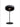 Dome Black Ground Steel High Fireplace by Le Feu - modern bioethanol fireplace