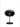 Front view of Dome Black Ground Steel Low Fireplace by Le Feu
