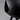 Close-up of the Dome Black Ground Wood Low Fireplace by Le Feu