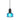 Black socket resin pendant light with warm white LED